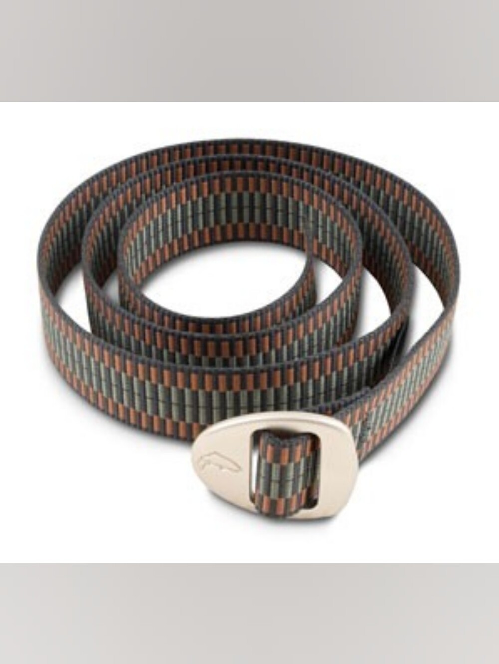 Simms Nylon Webb Elipse Buckle Belt